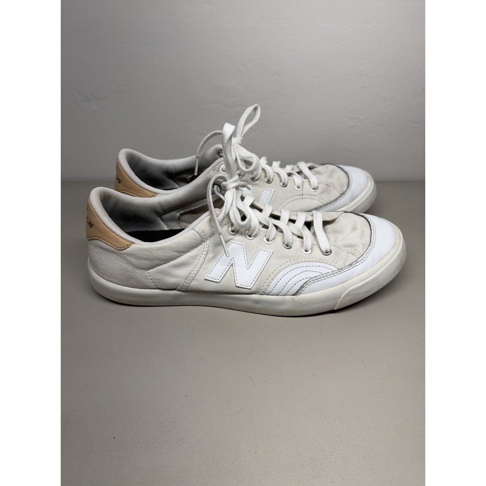 New Balance Numeric 212 Pro Court NM212NTT White Canvas Mens Shoes Size 12